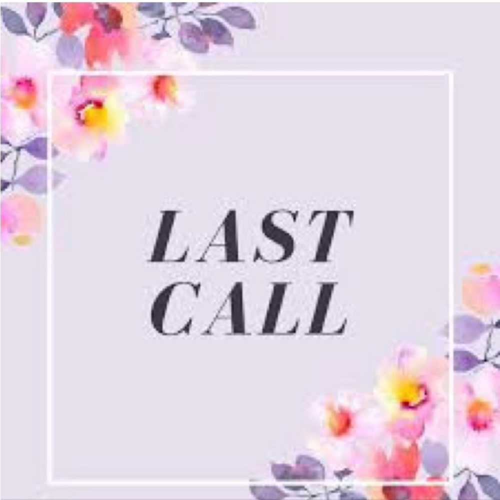 FINAL SALE ITEMS!!! All items that have final sale in title!